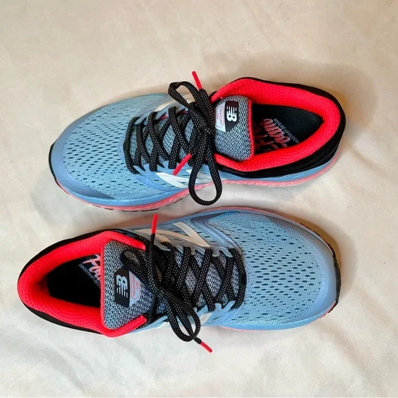 New Balance 1080v8 Blue Clear Sky W1080CS8 Sports Shoes with Breathable Mesh - Picture 6 of 14